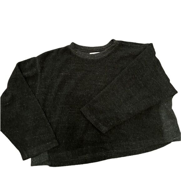 Velvet By Graham & Spencer Arissa Pullover Sz XS Charcoal Gray minimalist tradit - Picture 8 of 11